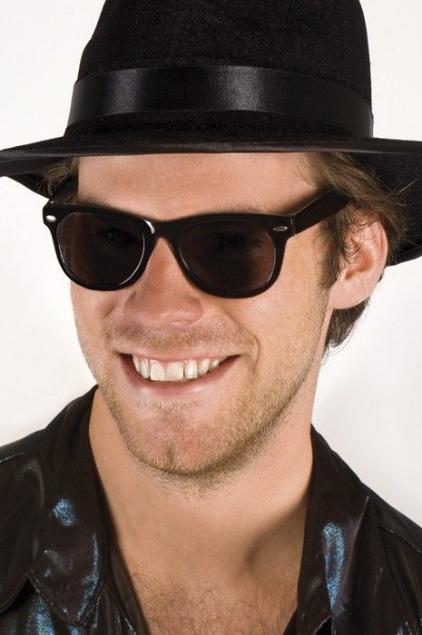 Lunettes noires blues brother