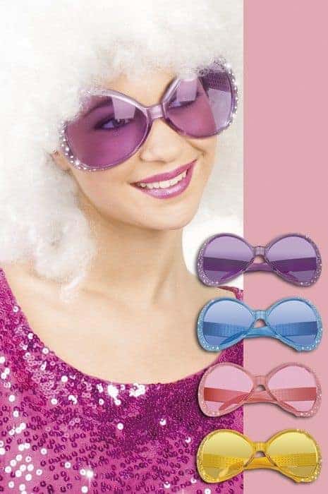 Lunettes chill strass 4 coloris
