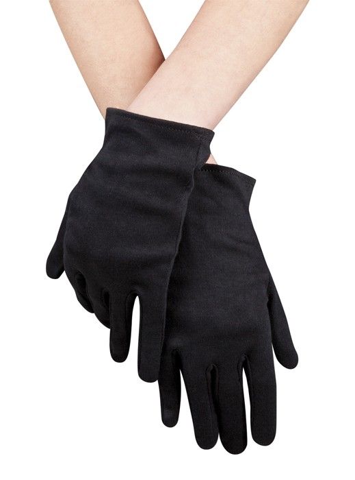 Paire de gants noirs pour adultes