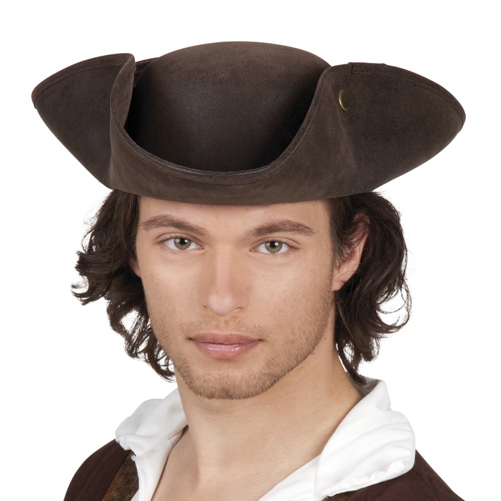CHAPEAU DE PIRATE (TRICORNE DE LUXE)