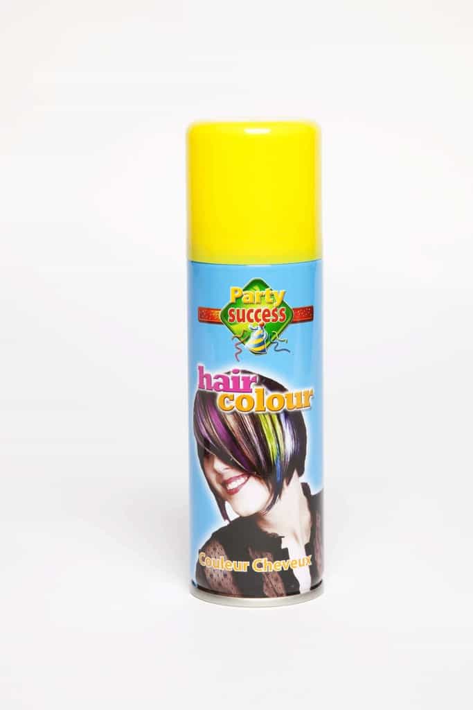 laque jaune pour cheveux 125 ml