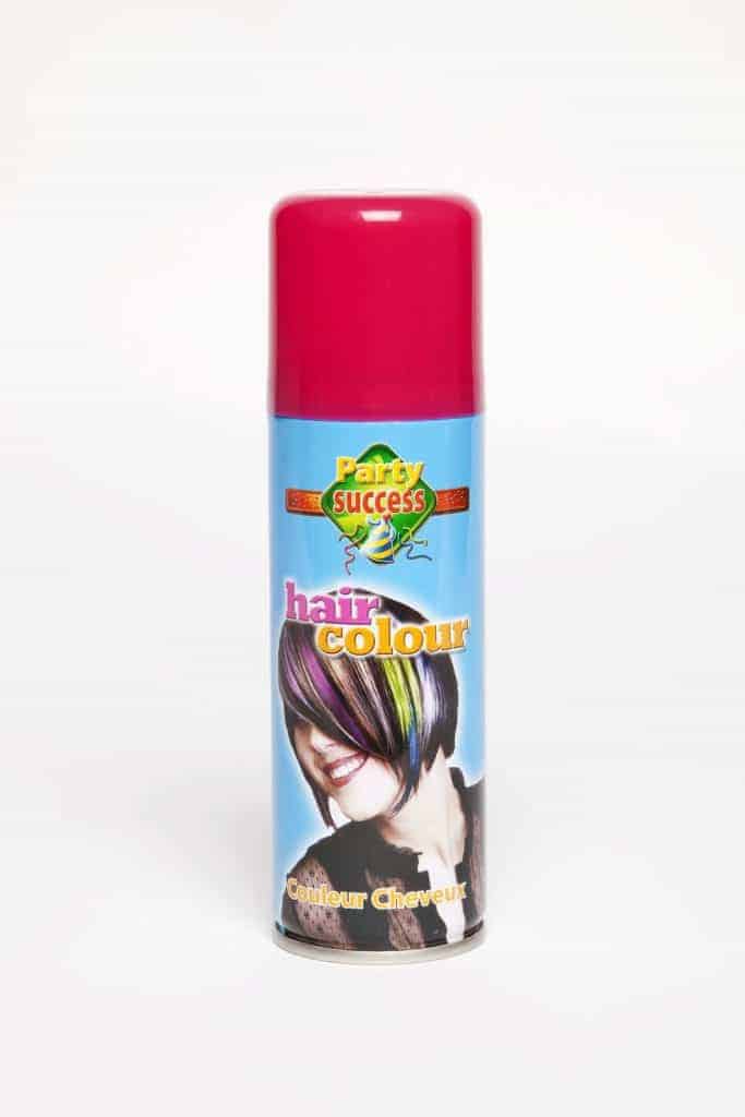 LAQUE COULEUR CHEVEUX (Cheveux roses)