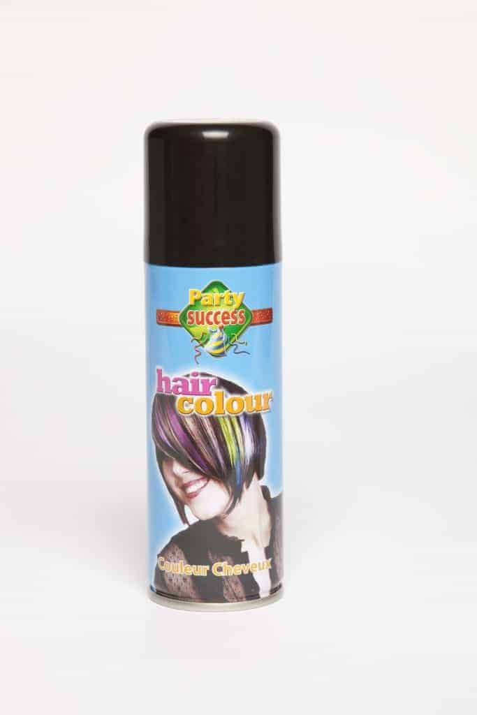 Laque noire 125 ml pour cheveux