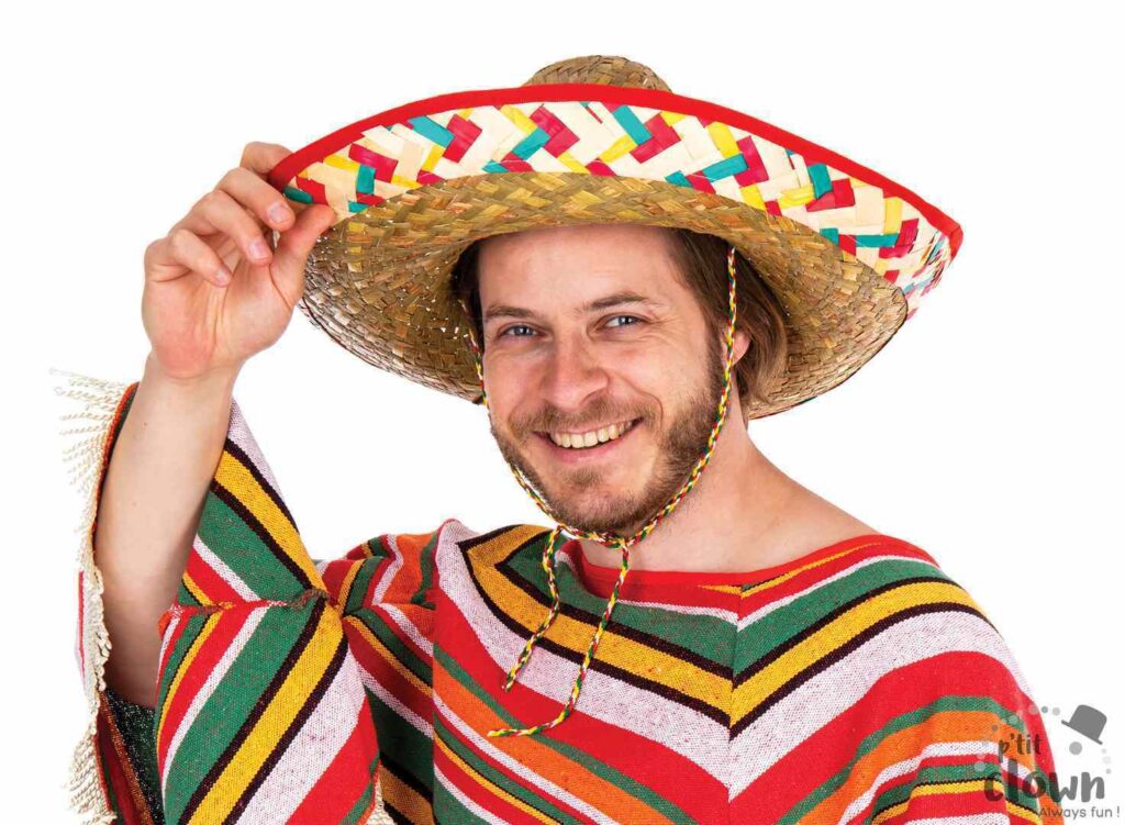 CHAPEAU MEXICAIN (Sombrero - 52 cm)