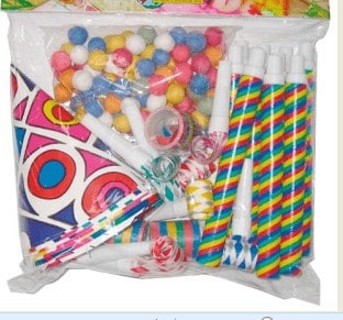 cotillon boules sarbacanes