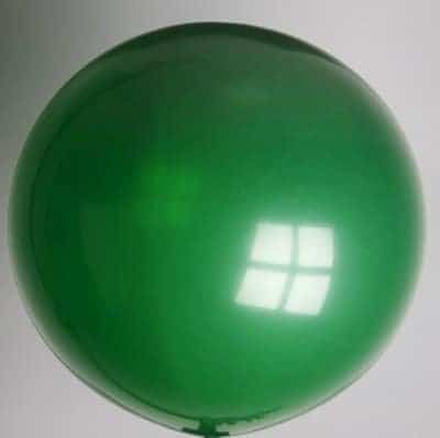 ballon vert 1 metre