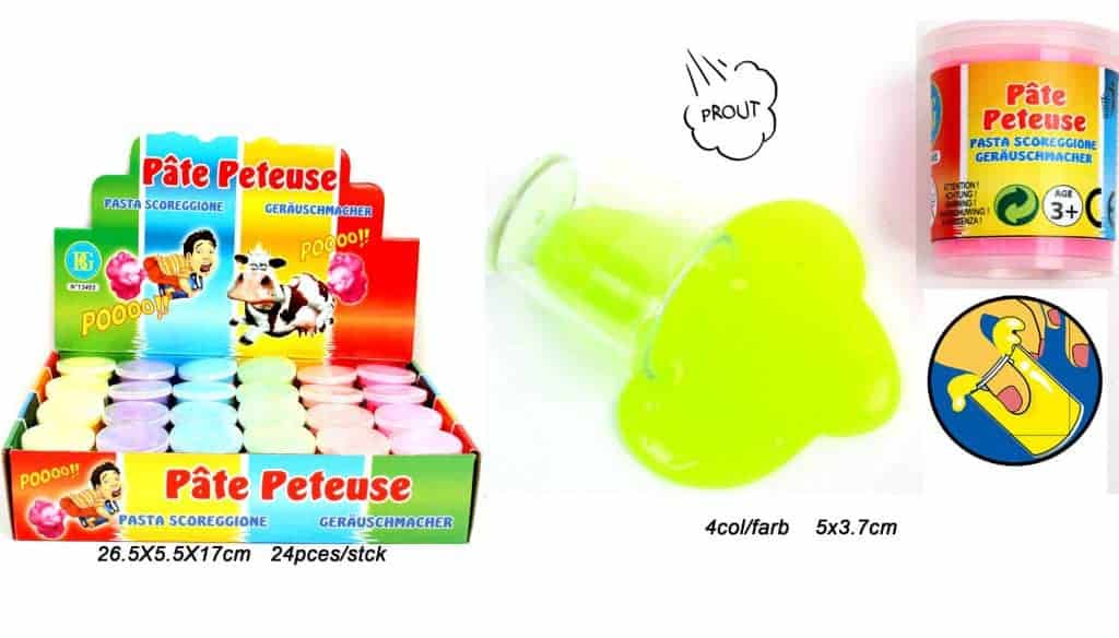 BOX - PÂTE A PROUT (Assortiment pots 30 gr)