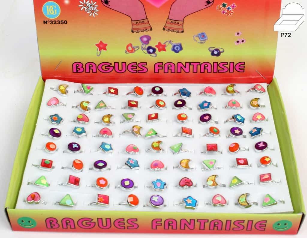 bague fantaisie 12 modèles