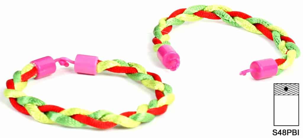 48 bracelets bresilien 18 cm