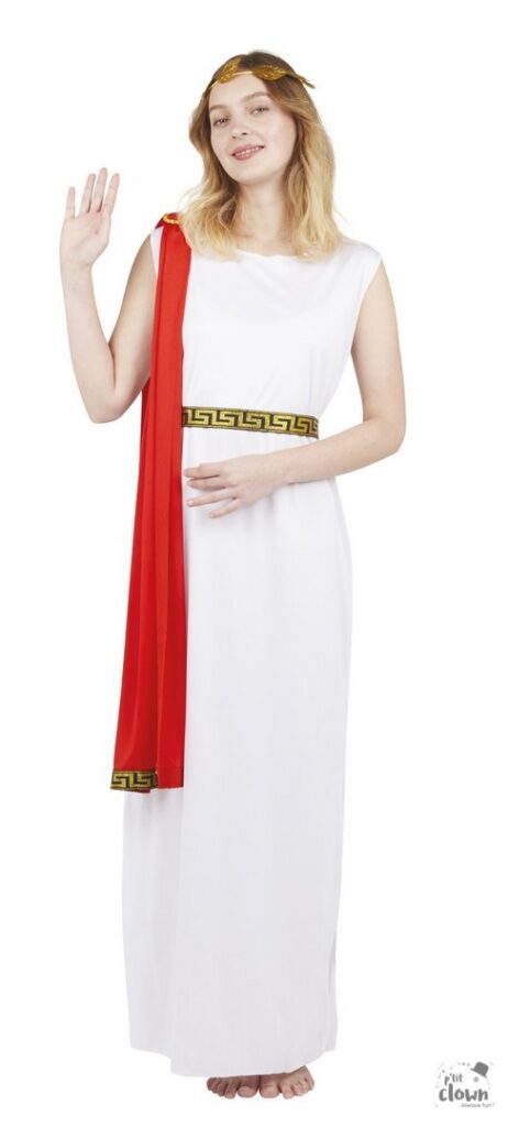 ROBE DE FEMME ROMAINE (Déguisement Adulte)