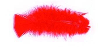 Plumes rouges 10-15 cm pied plat