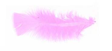 Sachet de 25 grammes de plumes roses