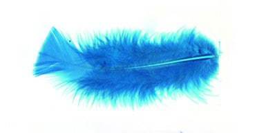 Sachet de 25 gr plumes bleues