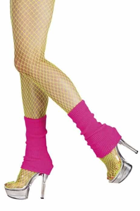 Jambières Femme Leg Warmers - 100% Polyester - Fluorescents - Pour Danse, Yoga, Fitness