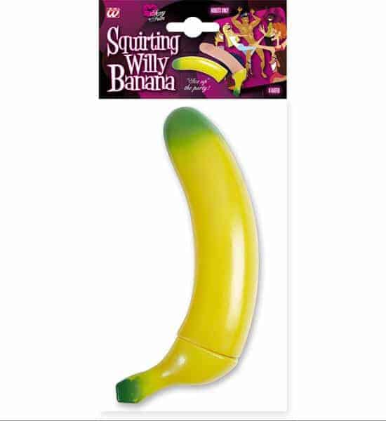 Banane penis lance eau