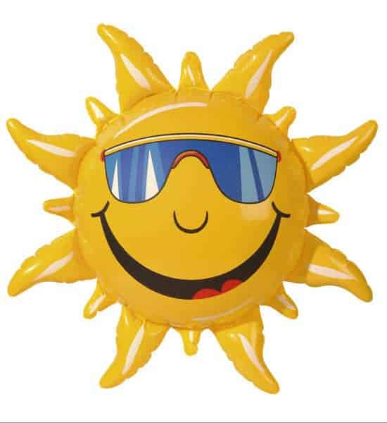 Grand soleil gonflable de 60 cm