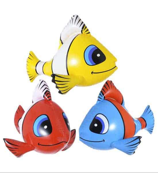 Poissons 60 cm gonflables