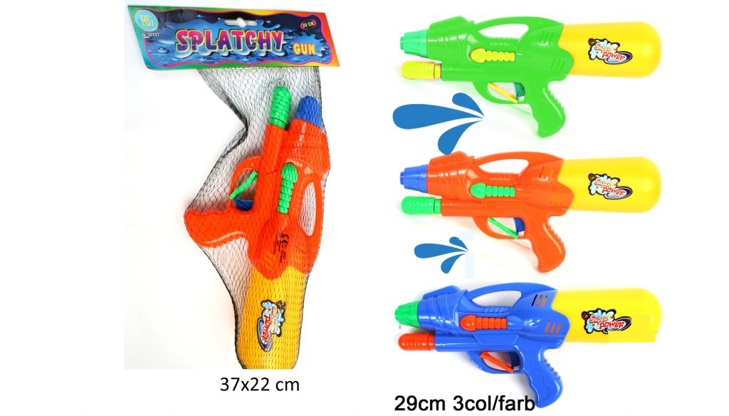 PISTOLET A EAU - RESERVOIR Taille 29 cm