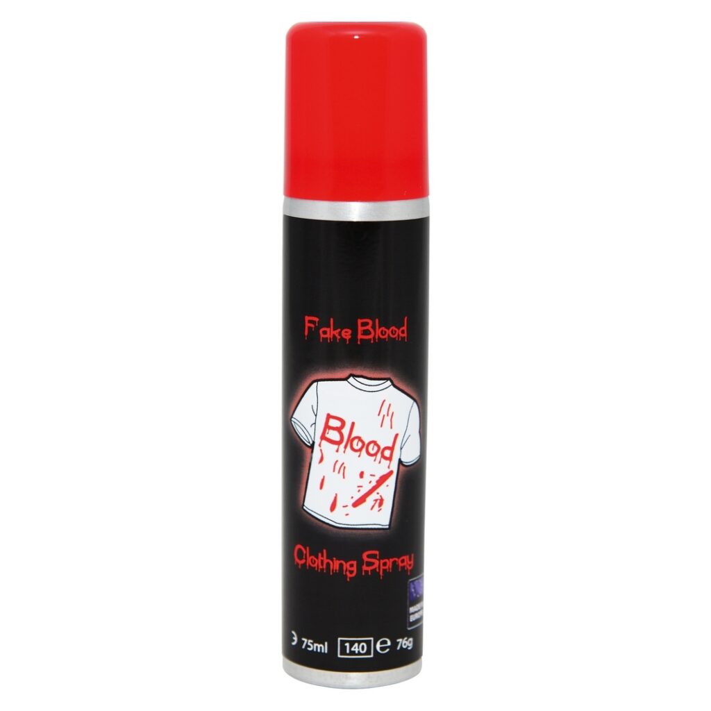 BOMBE DE FAUX SANG (SPRAY POUR TISSUS)