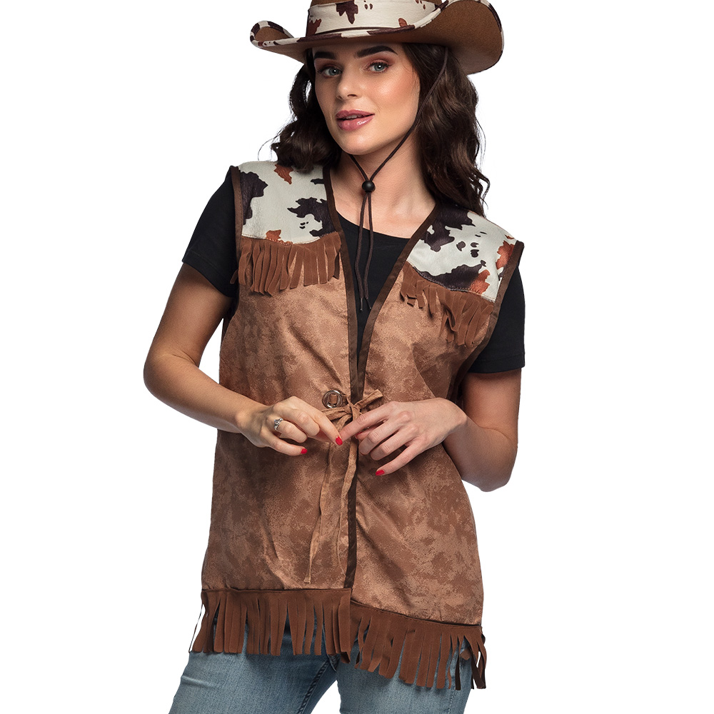 GILET COW GIRL FARMER (Veste sans manches L)