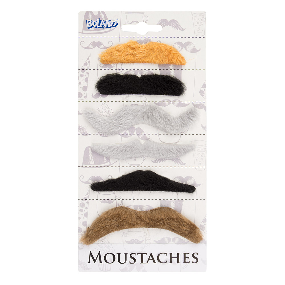 KIT MOUSTACHES (Moustaches naturelles)