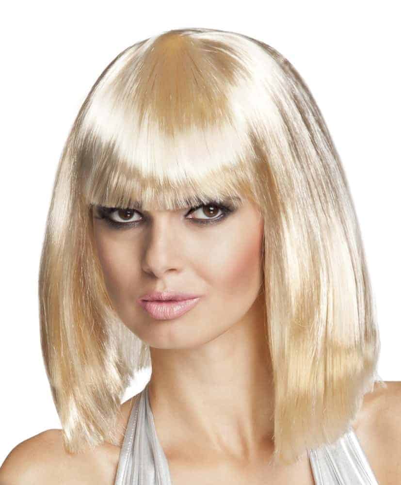 Perruque blonde femme