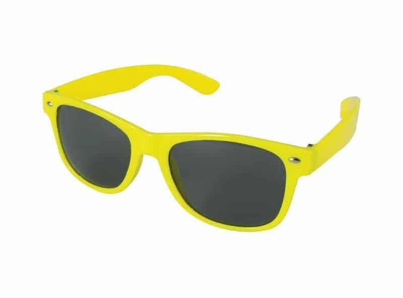 Lunettes de soleil jaunes