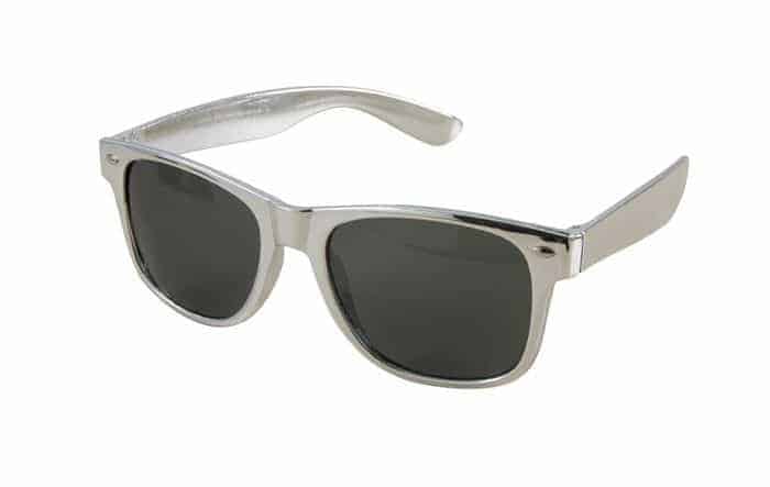 Lunettes couleur argent