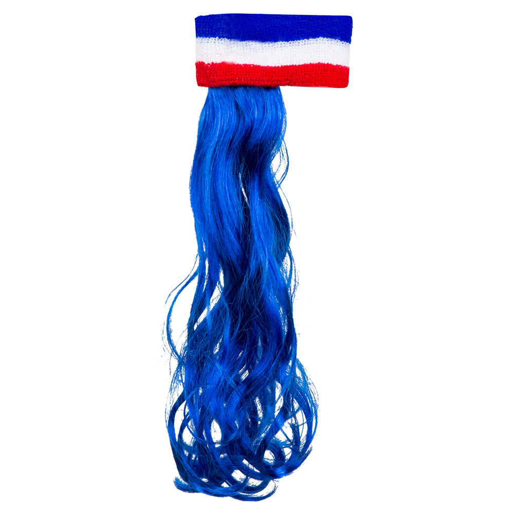 BANDEAU ALLEZ FRANCE (AVEC CHEVEUX BLEUS BBR)
