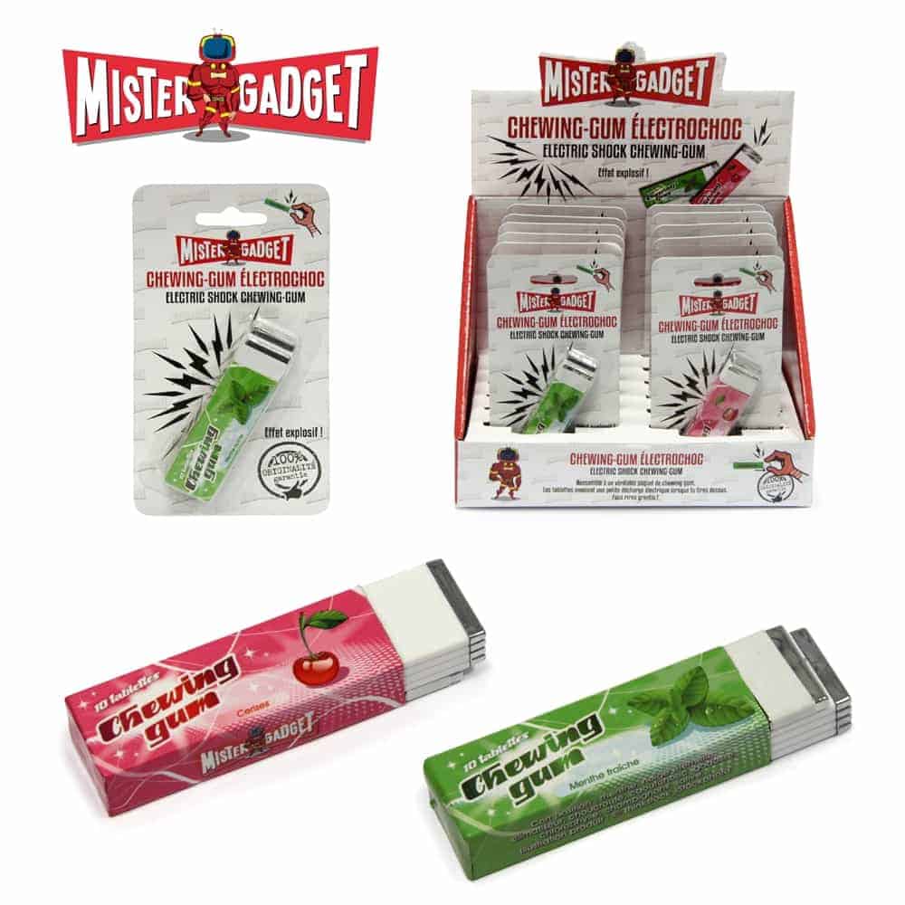 Chewing gum trucqués