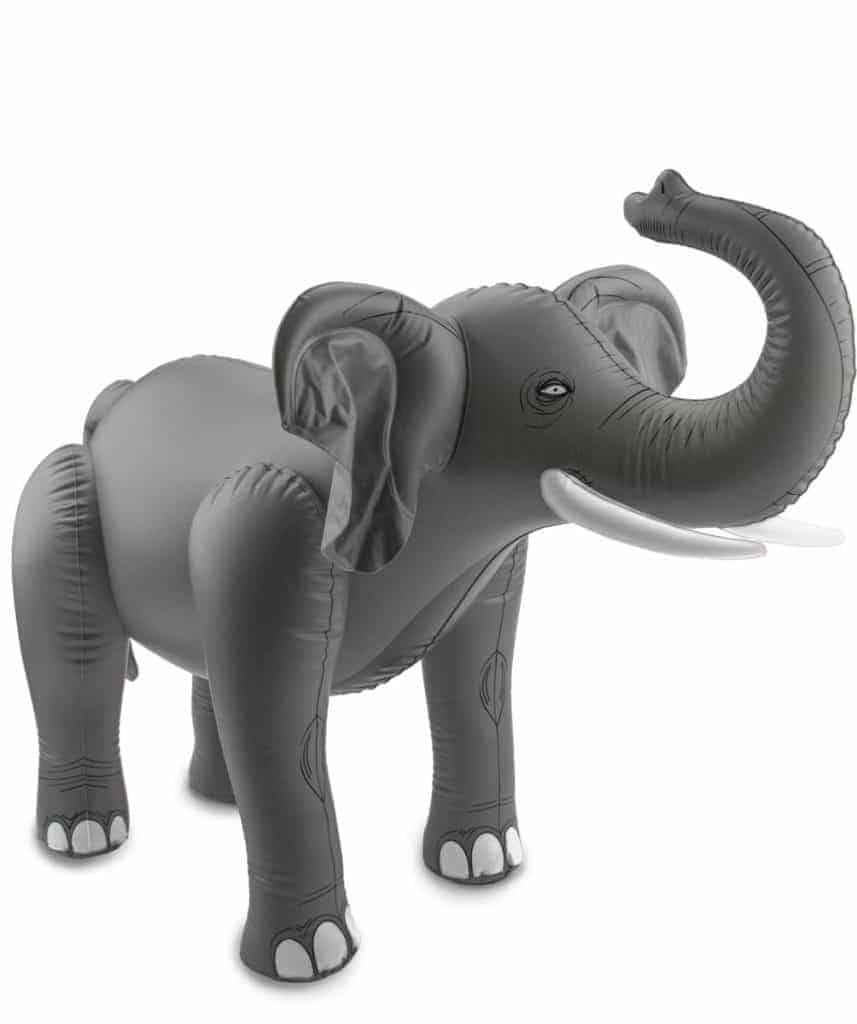 DECO ELEPHANT GONFLABLE