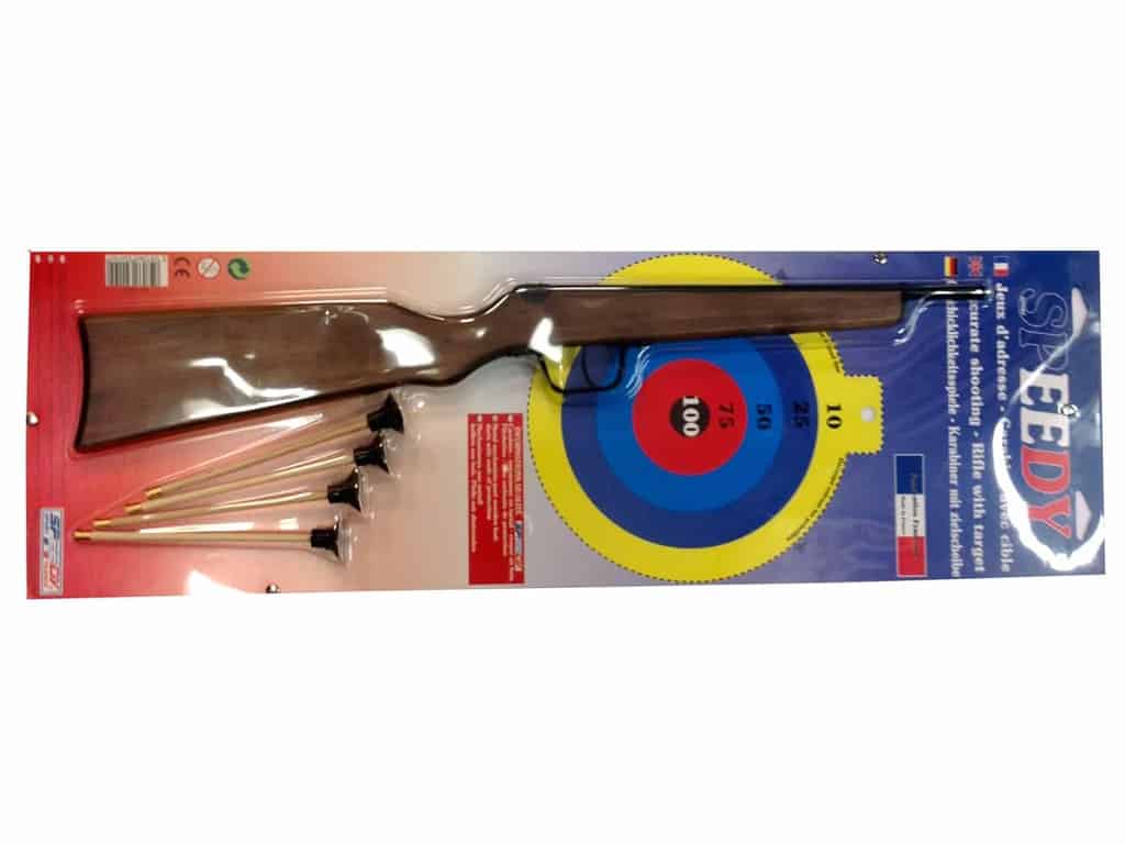 Fusil en bois flechettes