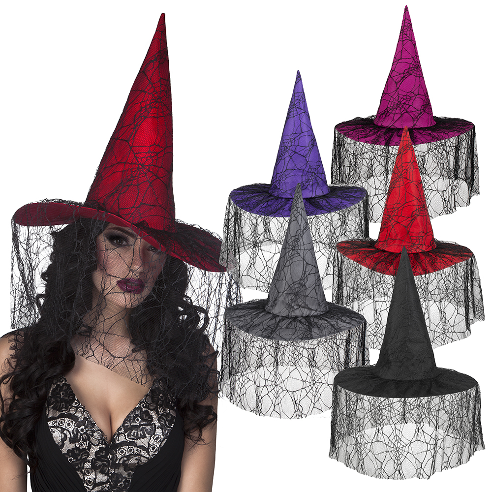CHAPEAU DE SORCIÈRE (Voilage - Pack multicolore)