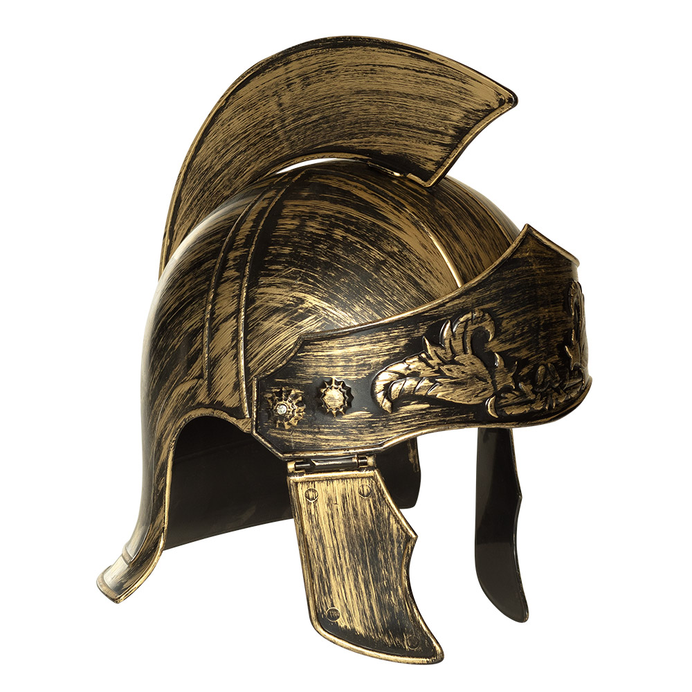 CASQUE DE SOLDAT ROMAIN (Casque rigide et gravé) Epoque Rome Antique
