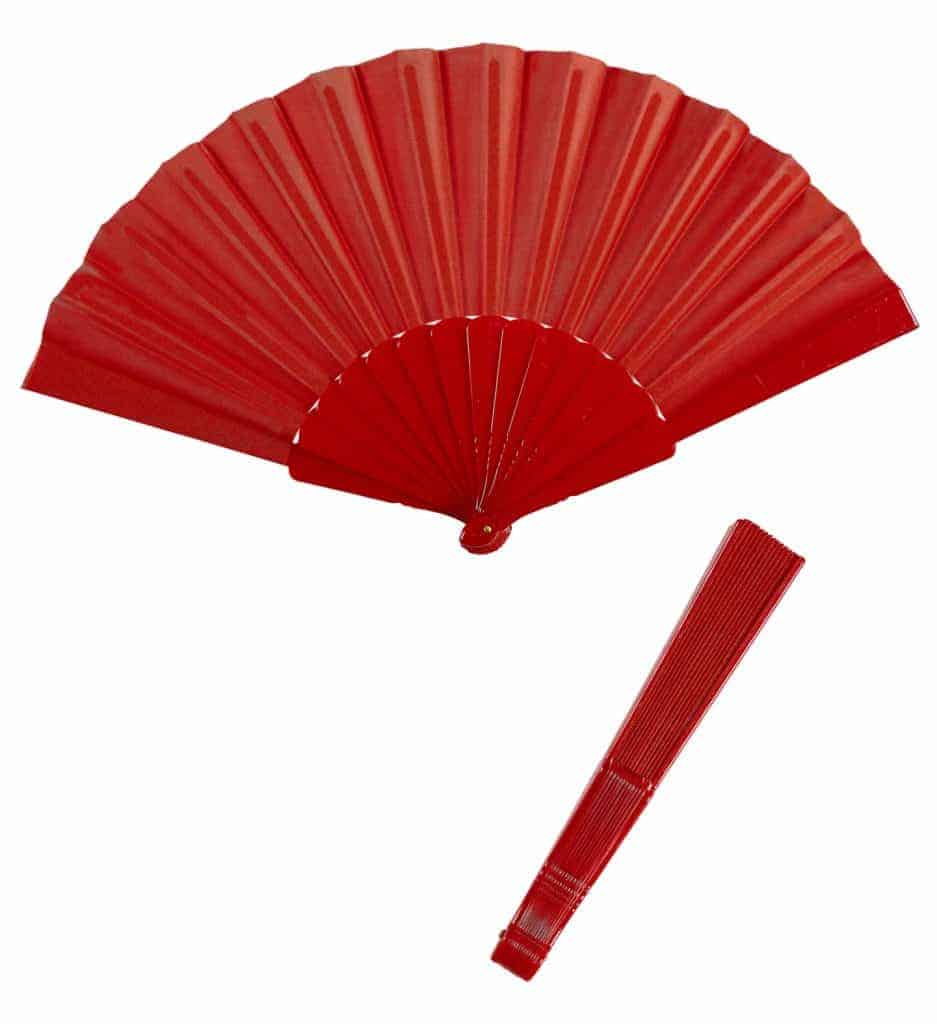 ÉVENTAIL ROUGE