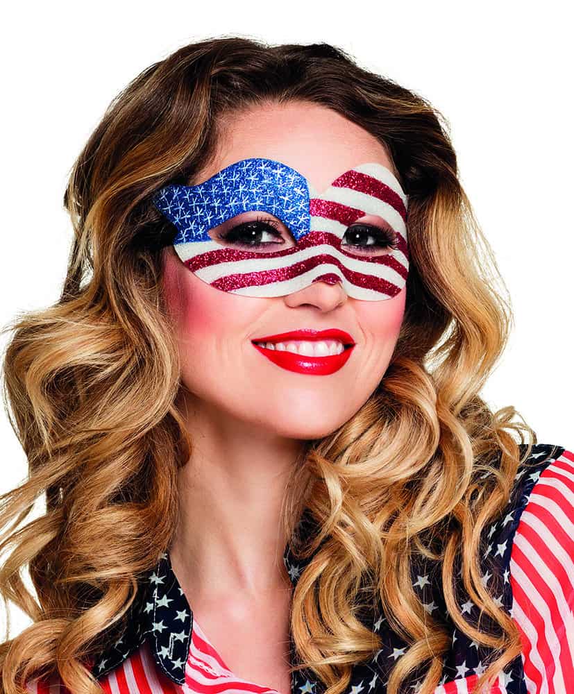 Masque drapeau usa