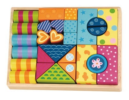 Coffret blocs en bois