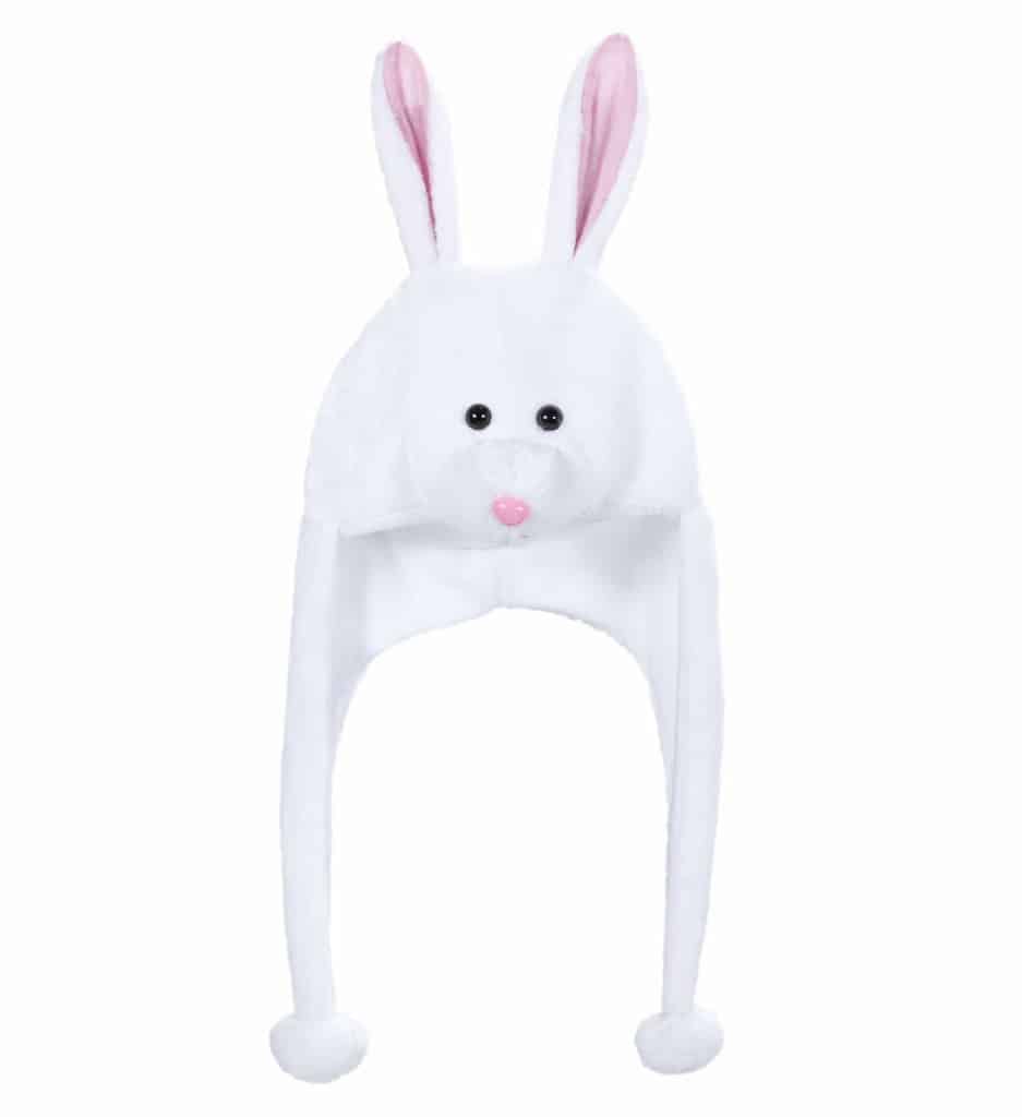 Bonnet echarpe lapin