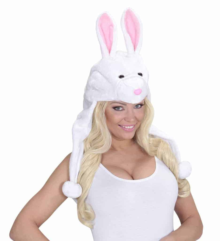 BONNET ÉCHARPE LAPIN