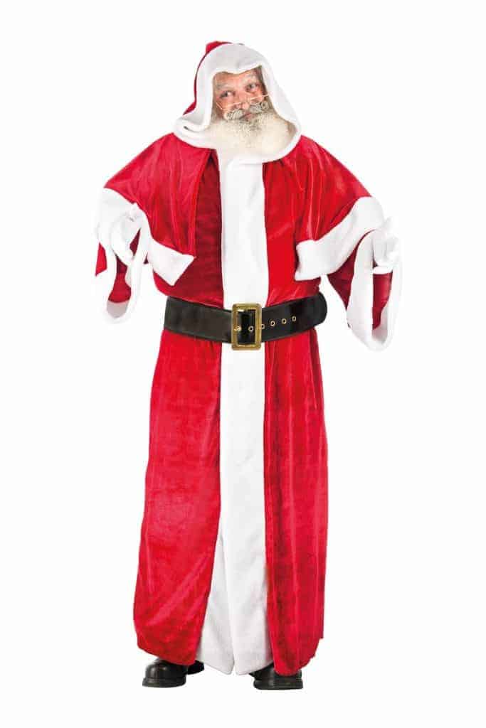 COSTUME - PÈRE NOEL (EU) (Déguisement Adulte) Version EU - Taille unique