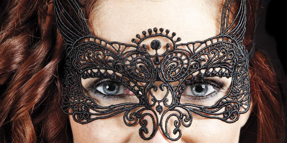 LOUP DENTELLE NOIRE (Masque en dentelle) Assortiment 6 modèles – Image 3