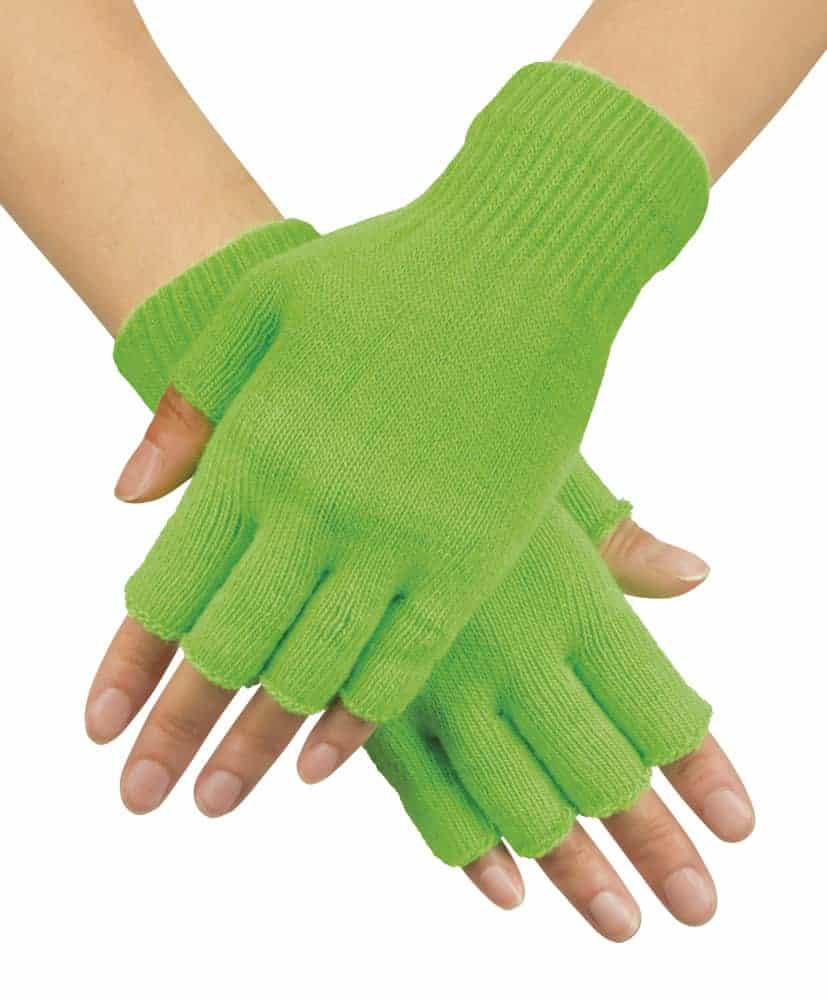 Gants courts verts
