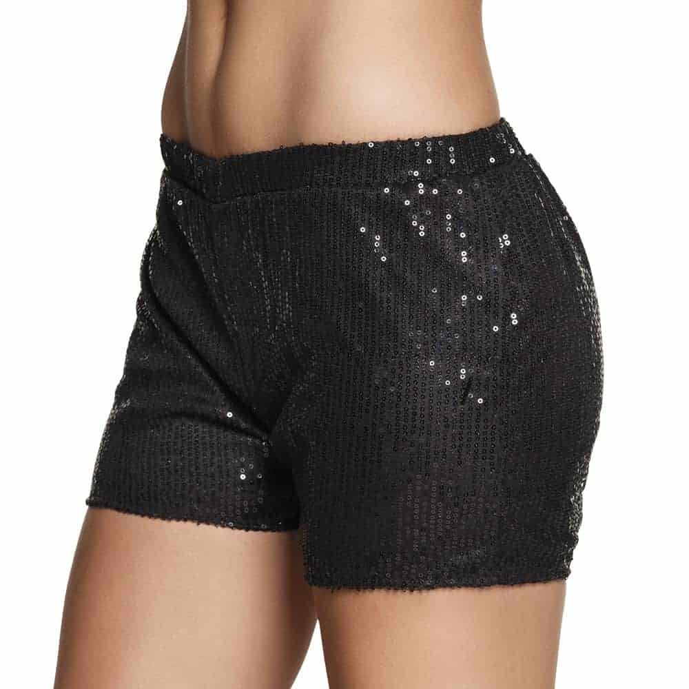Boxer noir pour femme