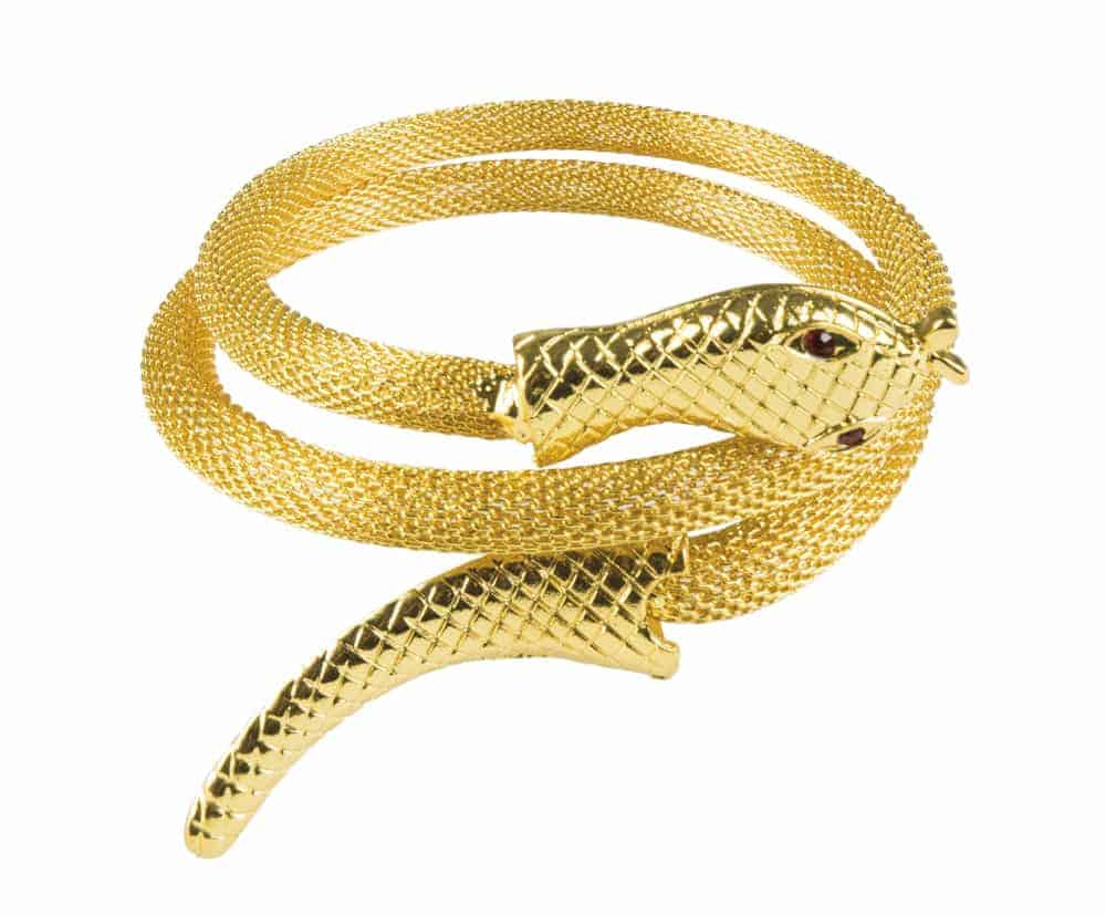 BRACELET SERPENT DORÉ (Bracelet couleur or) – Image 3
