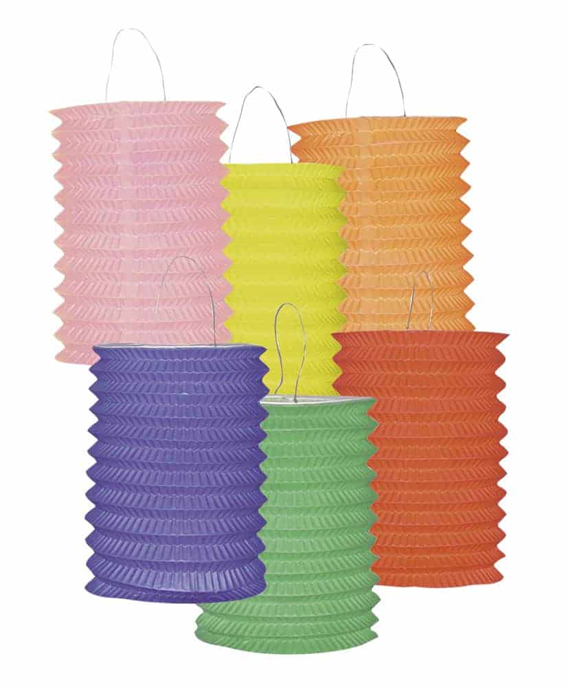 Lot de lampions colorés