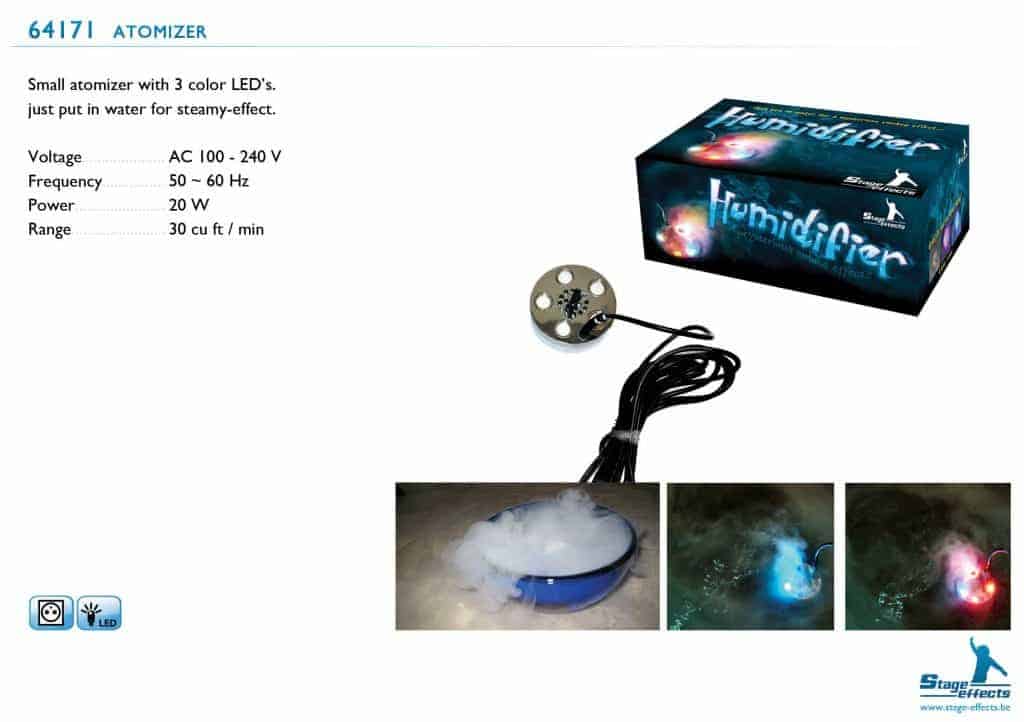 Brumisateur a led