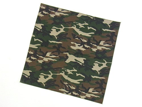 Bandana camouflage armee