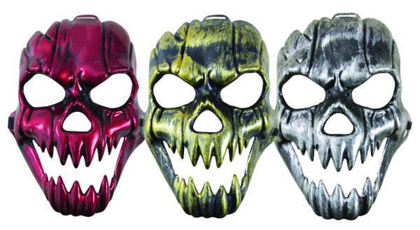 Masque squelette rigide