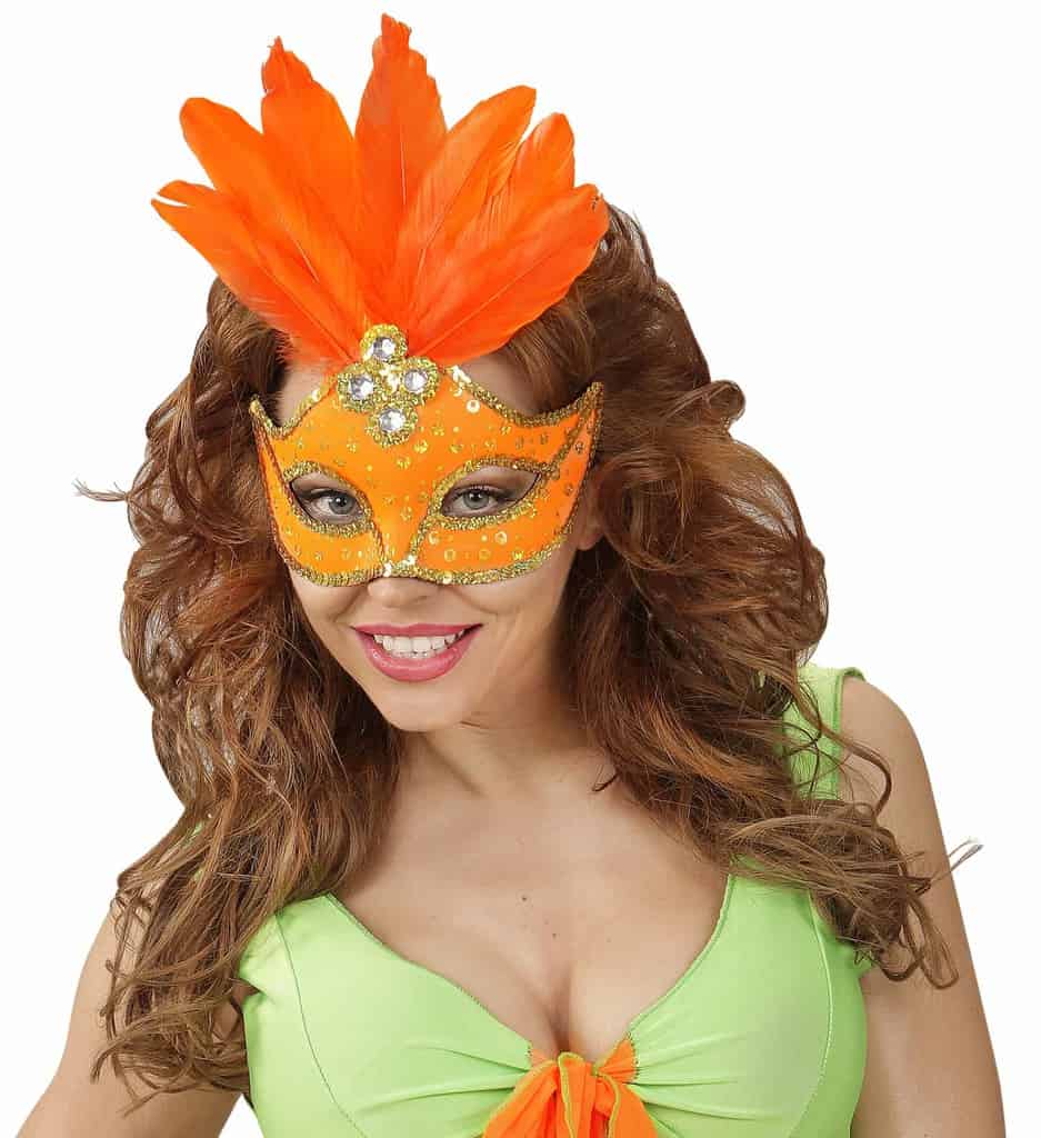 Loup Brésilien Orange Néon