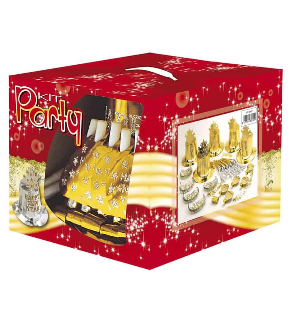 Pack cotillons Nouvel an - Or